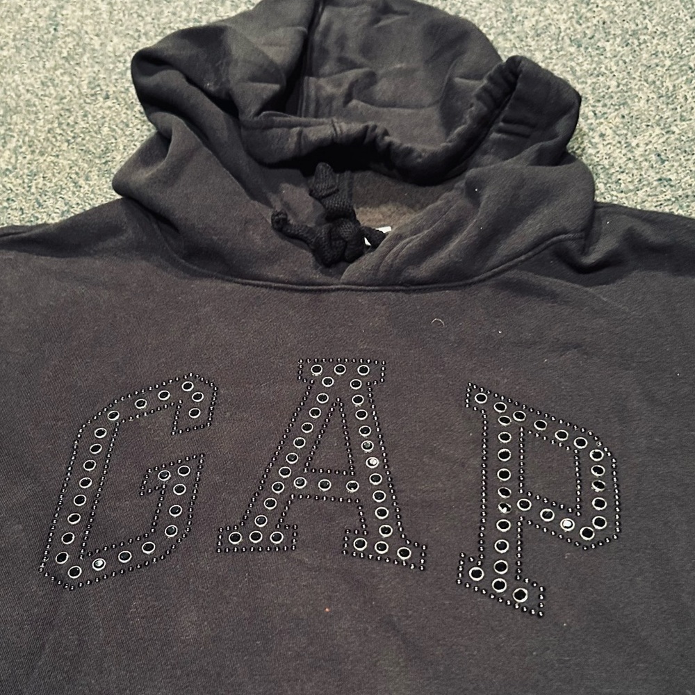 GAP Black Bling Hoodie - Picture 2 of 5